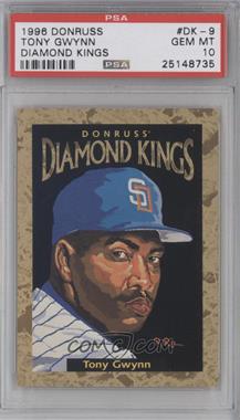 1996 Donruss - Diamond Kings #DK-9 - Tony Gwynn /10000 [PSA 10 GEM MT]