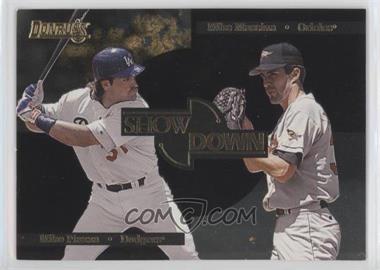 1996 Donruss - Showdown #5 - Mike Piazza, Mike Mussina /10000 [Good to VG‑EX]