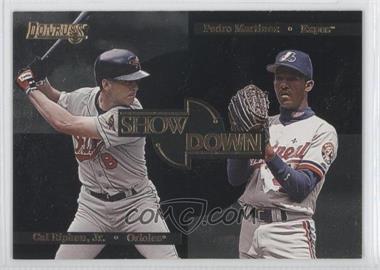 1996 Donruss - Showdown #6 - Cal Ripken Jr., Pedro Martinez /10000