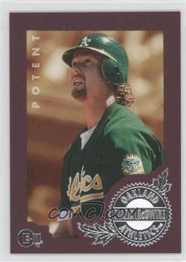 1996 E-Motion XL - [Base] #104 - Mark McGwire