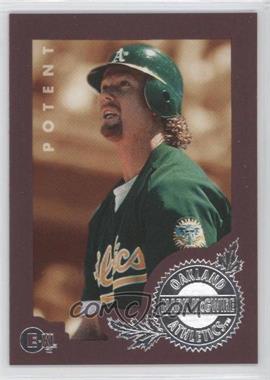 1996 E-Motion XL - [Base] #104 - Mark McGwire