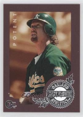 1996 E-Motion XL - [Base] #104 - Mark McGwire