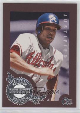 1996 E-Motion XL - [Base] #143 - David Justice