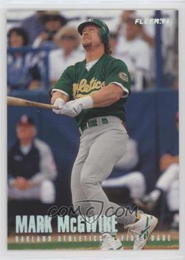 1996 Fleer - [Base] - Tiffany #213 - Mark McGwire