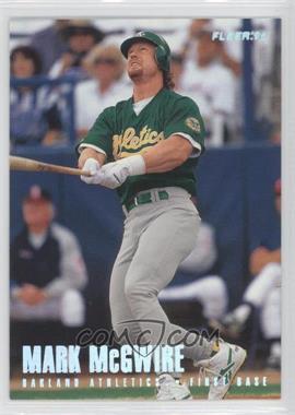 1996 Fleer - [Base] - Tiffany #213 - Mark McGwire