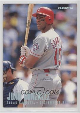 1996 Fleer - [Base] - Tiffany #250 - Juan Gonzalez