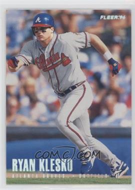 1996 Fleer - [Base] - Tiffany #296 - Ryan Klesko