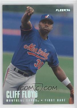 1996 Fleer - [Base] - Tiffany #457 - Cliff Floyd