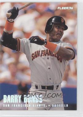 1996 Fleer - [Base] - Tiffany #583 - Barry Bonds