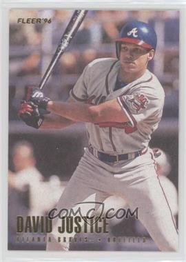 1996 Fleer - [Base] #294 - David Justice