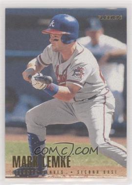 1996 Fleer - [Base] #297 - Mark Lemke