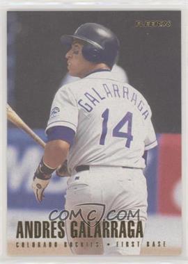 1996 Fleer - [Base] #363 - Andres Galarraga