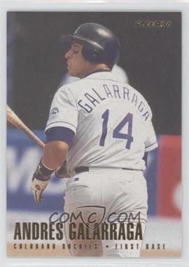 1996 Fleer - [Base] #363 - Andres Galarraga