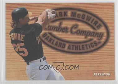 1996 Fleer - Lumber Company #5 - Mark McGwire
