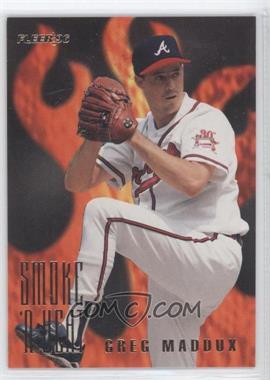 1996 Fleer - Smoke 'n Heat #6 - Greg Maddux