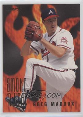 1996 Fleer - Smoke 'n Heat #6 - Greg Maddux