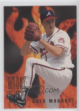 1996 Fleer - Smoke 'n Heat #6 - Greg Maddux