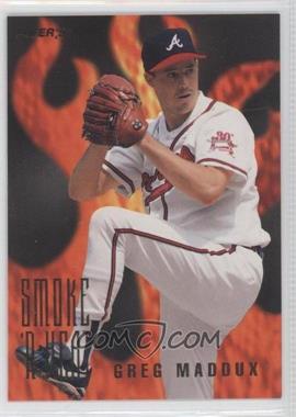 1996 Fleer - Smoke 'n Heat #6 - Greg Maddux