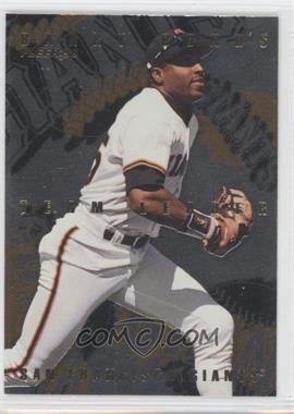 1996 Fleer - Team Leaders #28 - Barry Bonds