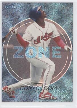 1996 Fleer - Zone #6 - Kenny Lofton