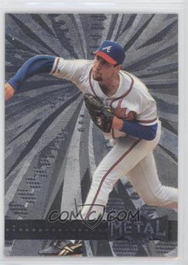 1996 Fleer Metal Universe - [Base] - Platinum Edition #136 - John Smoltz