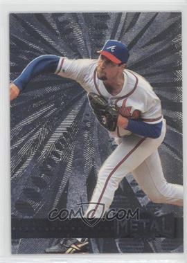 1996 Fleer Metal Universe - [Base] - Platinum Edition #136 - John Smoltz