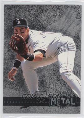 1996 Fleer Metal Universe - [Base] - Platinum Edition #156 - Andres Galarraga