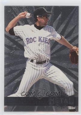 1996 Fleer Metal Universe - [Base] - Platinum Edition #160 - Walt Weiss