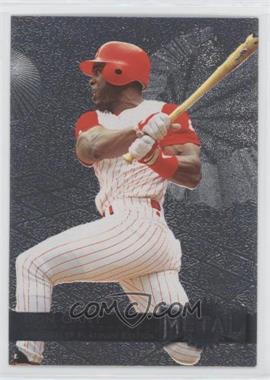 1996 Fleer Metal Universe - [Base] - Platinum Edition #224 - Ron Gant