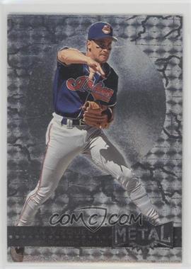 1996 Fleer Metal Universe - [Base] - Platinum Edition #55 - Omar Vizquel