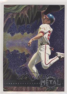 1996 Fleer Metal Universe - [Base] #130 - David Justice