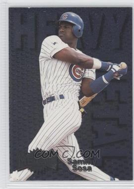 1996 Fleer Metal Universe - Heavy Metal #7 - Sammy Sosa