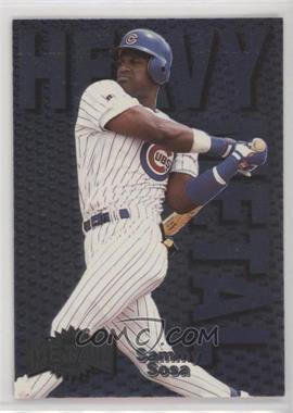 1996 Fleer Metal Universe - Heavy Metal #7 - Sammy Sosa