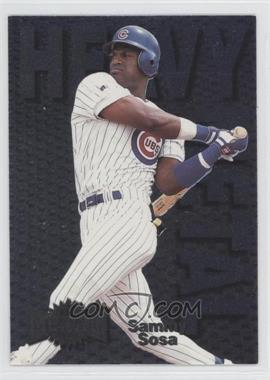 1996 Fleer Metal Universe - Heavy Metal #7 - Sammy Sosa