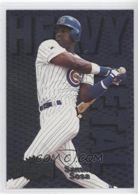 1996 Fleer Metal Universe - Heavy Metal #7 - Sammy Sosa