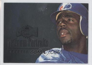 1996 Fleer Metal Universe - Platinum Portraits #10 - Rondell White