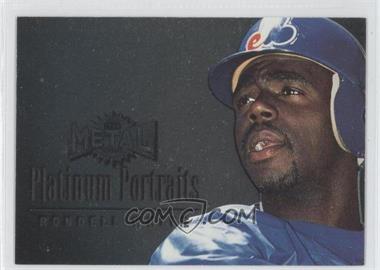 1996 Fleer Metal Universe - Platinum Portraits #10 - Rondell White