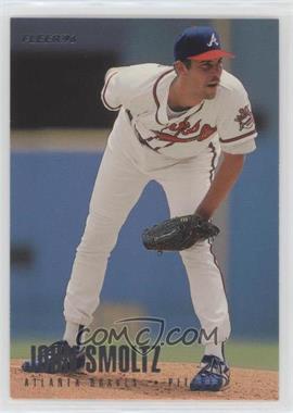 1996 Fleer Team Sets - Atlanta Braves] #16 - John Smoltz