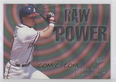 1996 Fleer Ultra - [Base] #596 - Raw Power - Chipper Jones