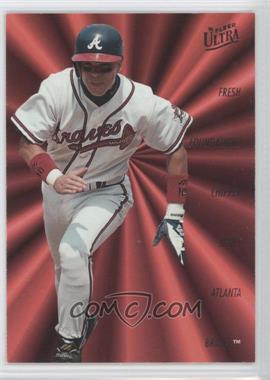 1996 Fleer Ultra - Fresh Foundation #5 - Chipper Jones