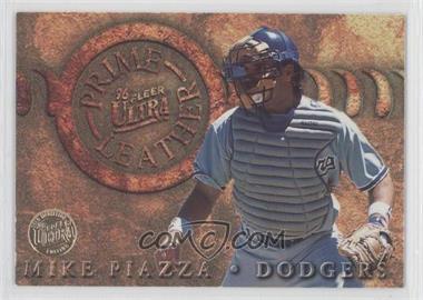 1996 Fleer Ultra - Prime Leather - Gold Medallion Edition #10 - Mike Piazza