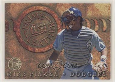 1996 Fleer Ultra - Prime Leather - Gold Medallion Edition #10 - Mike Piazza