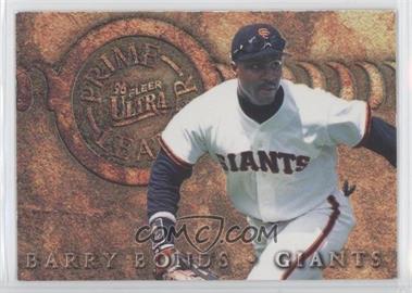 1996 Fleer Ultra - Prime Leather #15 - Barry Bonds