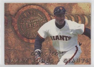 1996 Fleer Ultra - Prime Leather #15 - Barry Bonds