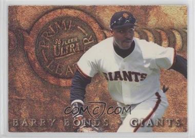 1996 Fleer Ultra - Prime Leather #15 - Barry Bonds