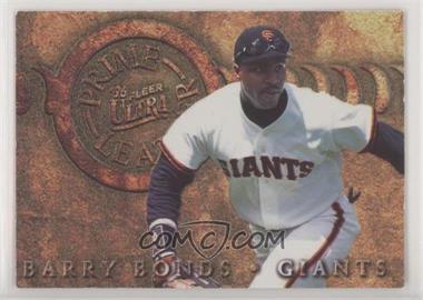 1996 Fleer Ultra - Prime Leather #15 - Barry Bonds