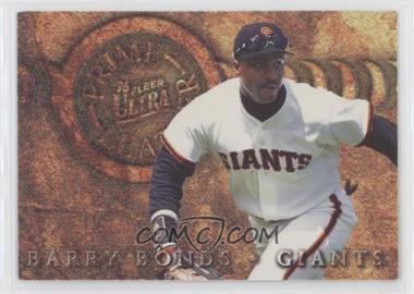 1996 Fleer Ultra - Prime Leather #15 - Barry Bonds