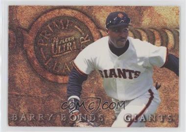 1996 Fleer Ultra - Prime Leather #15 - Barry Bonds