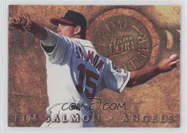 1996 Fleer Ultra - Prime Leather #9 - Tim Salmon