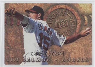 1996 Fleer Ultra - Prime Leather #9 - Tim Salmon